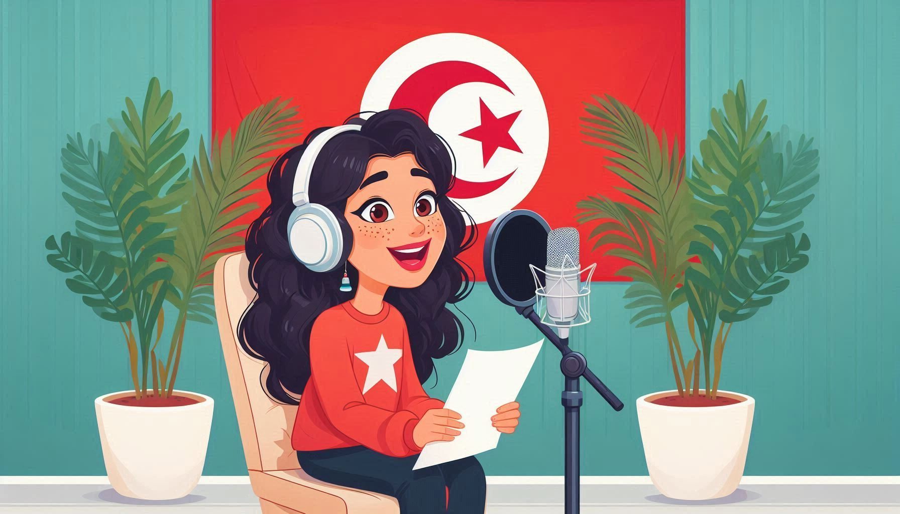 Quality Audio Recording Tunisian Arabic